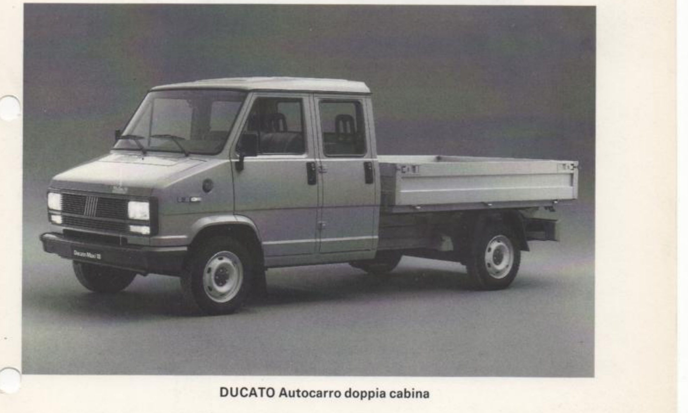 DUCATO Autocarro doppia cabina