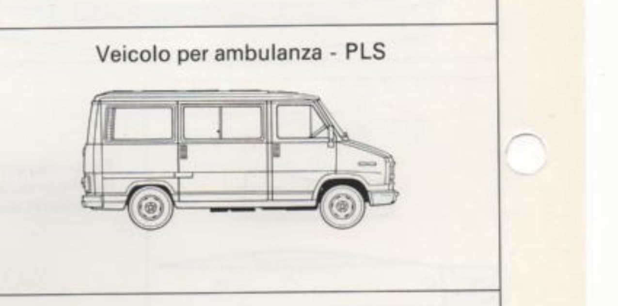 Veicolo per ambulanza - PLS
