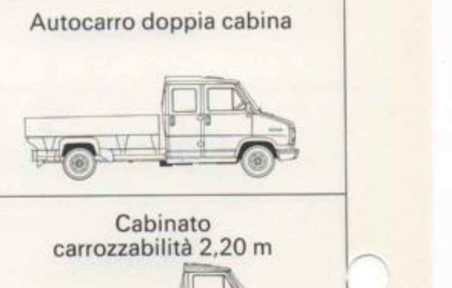 Autocarro doppia cabina