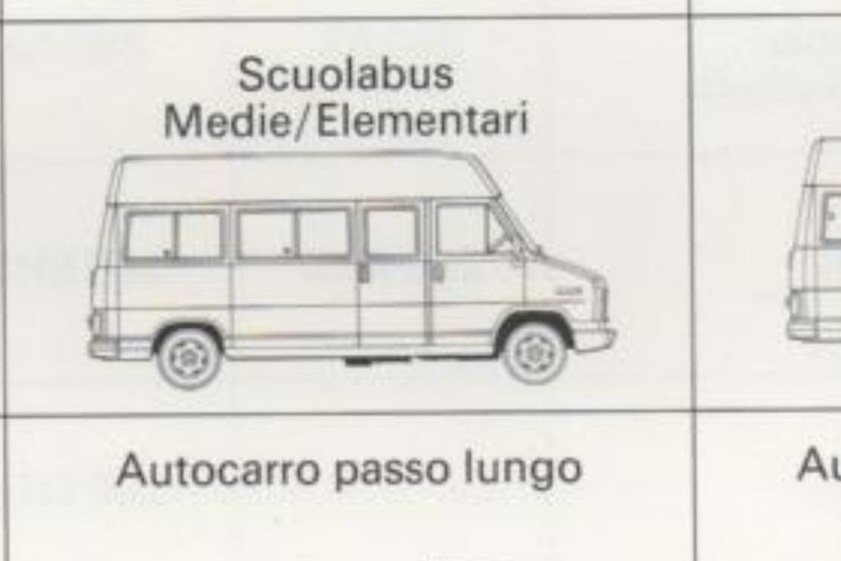 Scuolabus Medie/Elementari