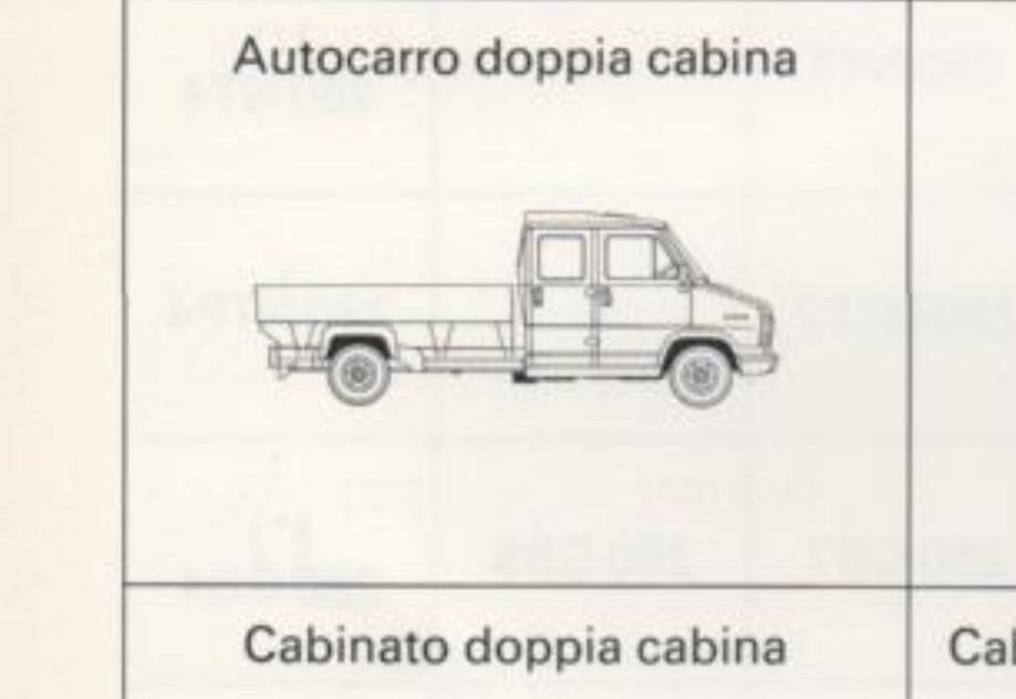 Autocarro doppia cabina