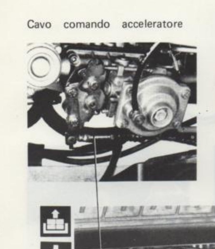 Cavo comando acceleratore