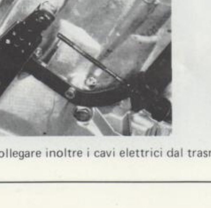 Particolare comando/attacco