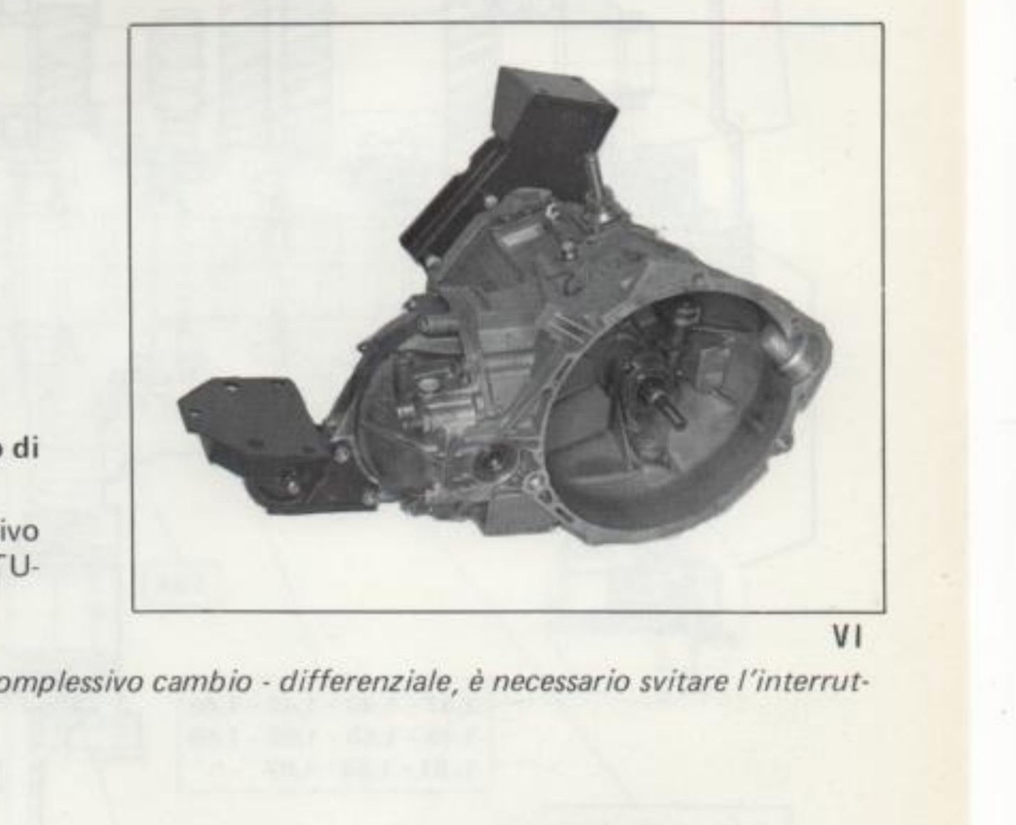 VI — Complessivo cambio-differenziale