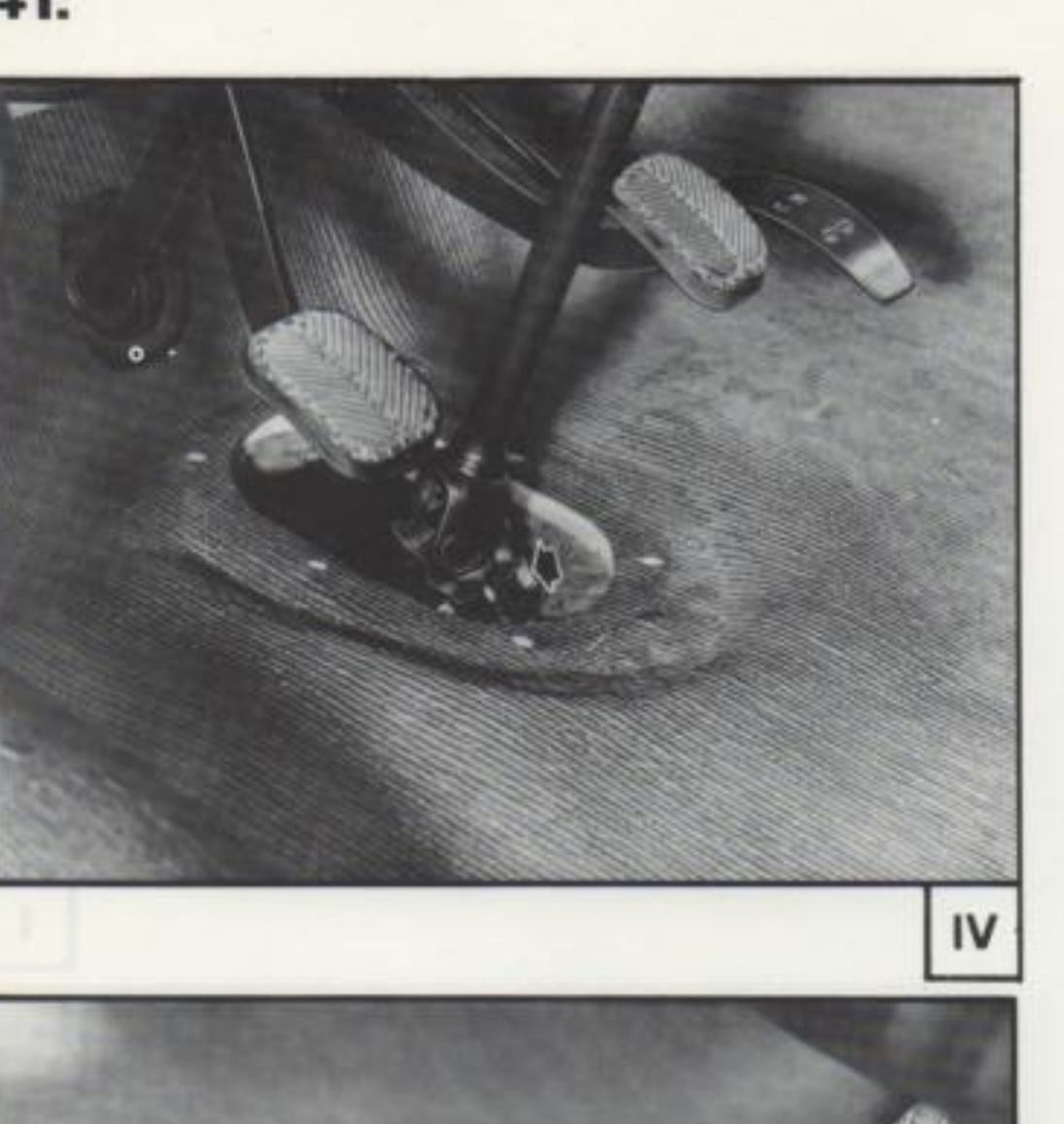 fig. IV — Giunto cardanico inferiore al pignone scatola sterzo