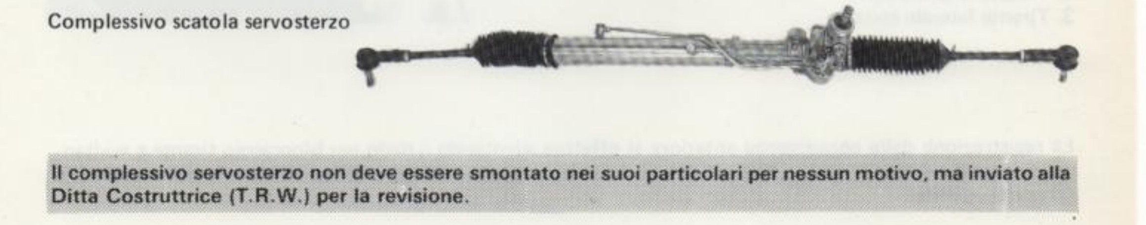 Complessivo scatola servosterzo
