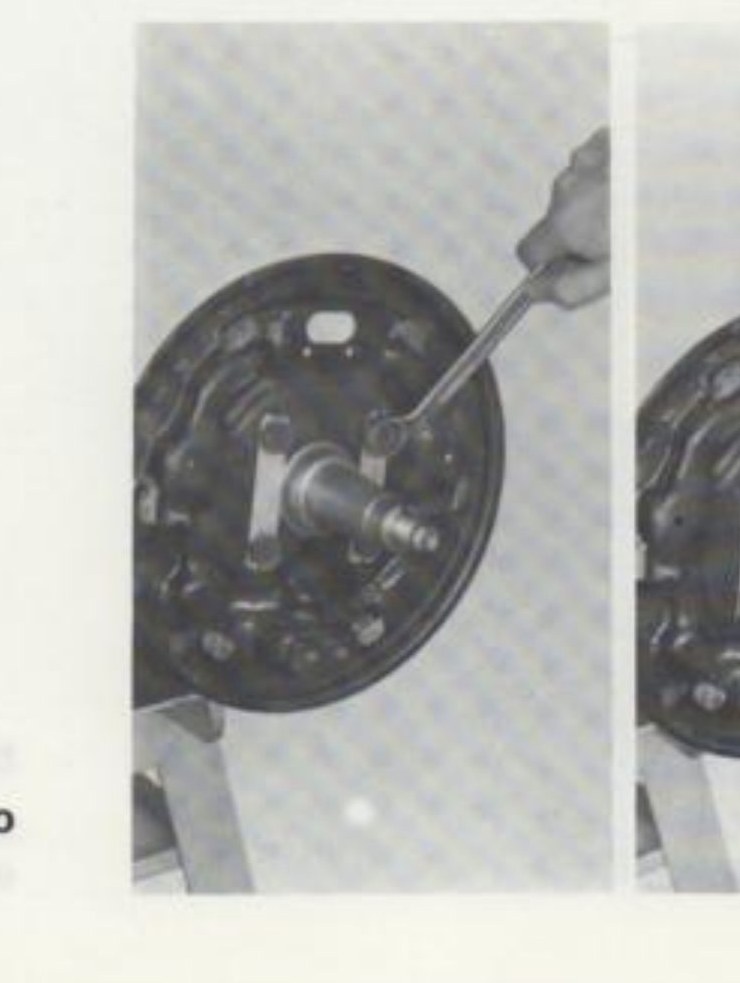 Smontaggio - montaggio fuso per mozzo (lato sinistro)