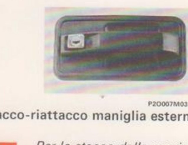 Maniglia esterna (P2O007M03)