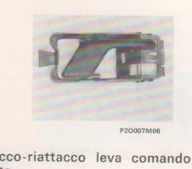 Leva comando apertura porta (P2O007M06)